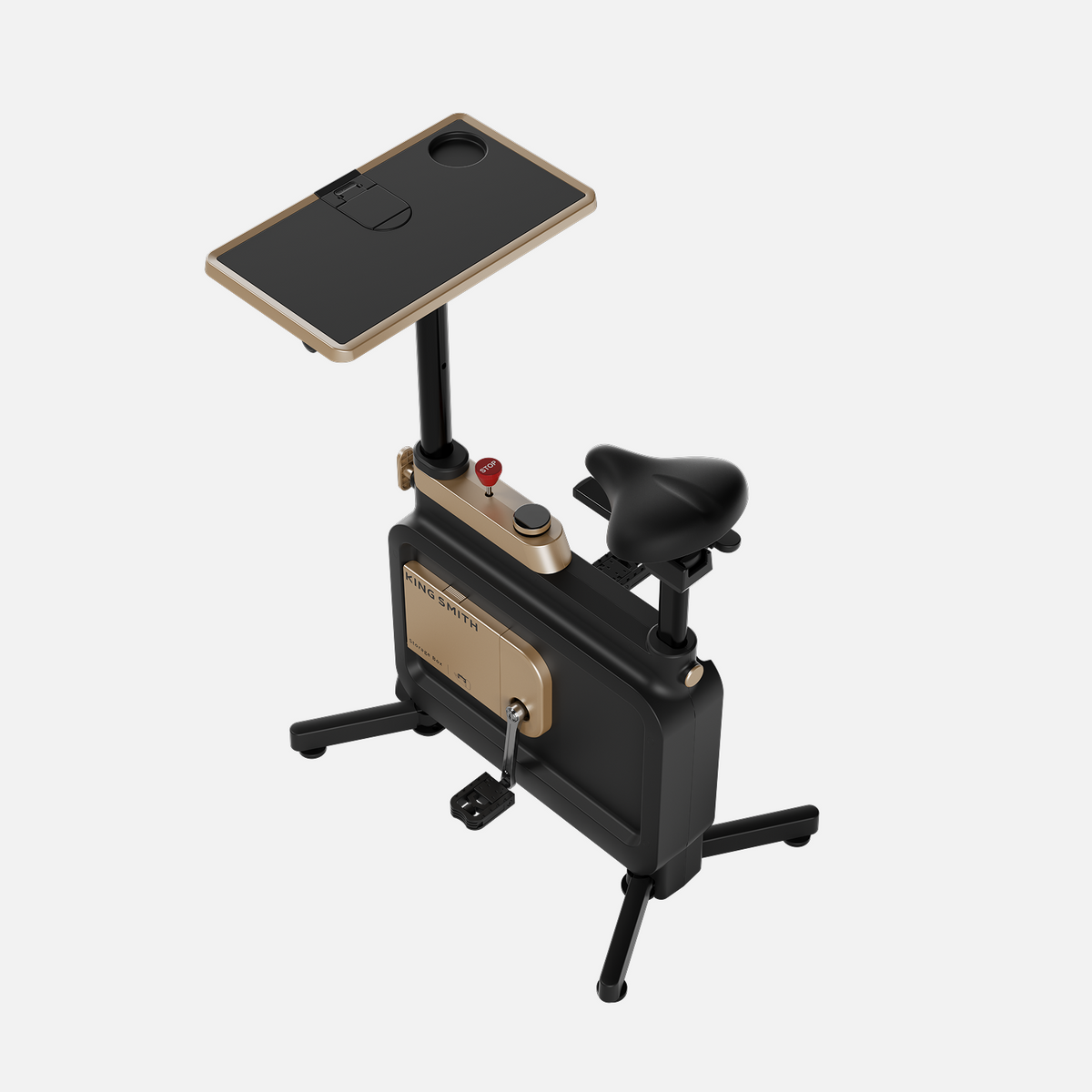 W1P Foldable Exercise Bike, Under Desk Bike