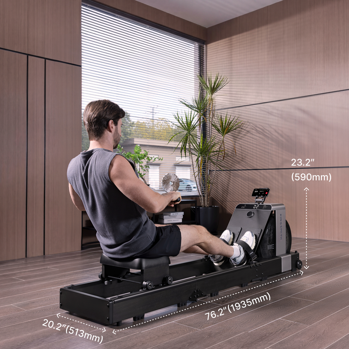 WM20 Water Rowing Machine